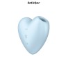 Double stimulateur Cutie Heart bleu - Satisfyer