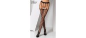 Collants ouverts S004 - Noir