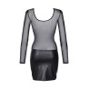 Robe noire V-9219 - Axami