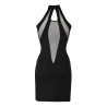 Robe noire V-9269 - Axami