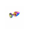 Plug bijou arc-en-ciel S - Litolu