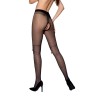 Collants ouverts TI009 20 deniers - noir