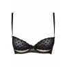 Soutien-gorge noir V-9051 - Axami