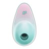 Stimulateur Pixie Dust air pulsé et vibrations - rose et menthe
