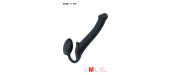 Gode ceinture strap-on noir M