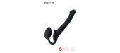 Gode ceinture strap-on noir S