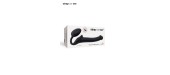 Gode ceinture strap-on noir S