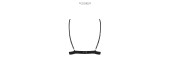 Soutien-gorge triangle dentelle et velours