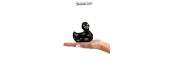 Mini canard vibrant Romance noir et or