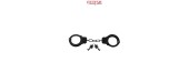 Menottes métal Designer Cuffs - noir 