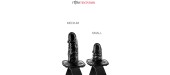 Bâillon avec gode interne - Fetish Tentation