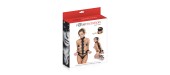 Harnais cou et poignets - Fetish Tentation