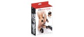 4 menottes et attache en croix Hogtie