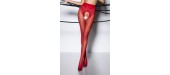 Collants ouverts TI006 - rouge