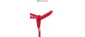 Gode ceinture rouge vibrant Fetish Tentation