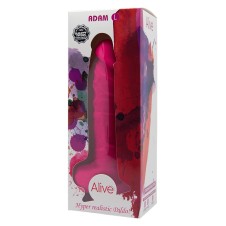 Gode double densité Adam L - rose