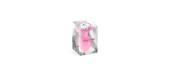 Plug bijou silicone rose L - Hidden Eden