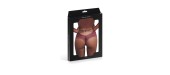 Tanga bordeaux dentelle - Paris Hollywood
