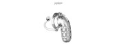 Cage de chasteté 14cm avec plug - ManCage 12