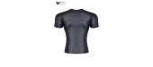 T-shirt wetlook noir - Regnes