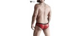 Slip rouge wetlook - Regnes