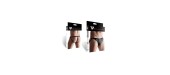Jock strap noir wetlook et résille - Regnes