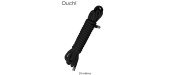 Corde de bondage Japonais 10m noire - Ouch
