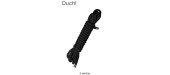 Corde de bondage Japonais 5m noire - Ouch