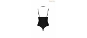 Body string seins nus noir Le petit secret
