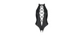 Body ouvert faux cuir Nancy - Passion