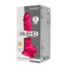 Gode double densité rose 20 cm - SilexD