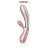 Rabbit chauffant Hot Lover rose - Satisfyer