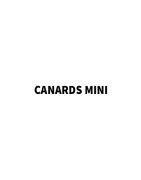 Canards Vibrants Mini - Puissants & discrets | Pêche & Aubergine